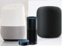 Amazon Echo Google Home Apple HomePod