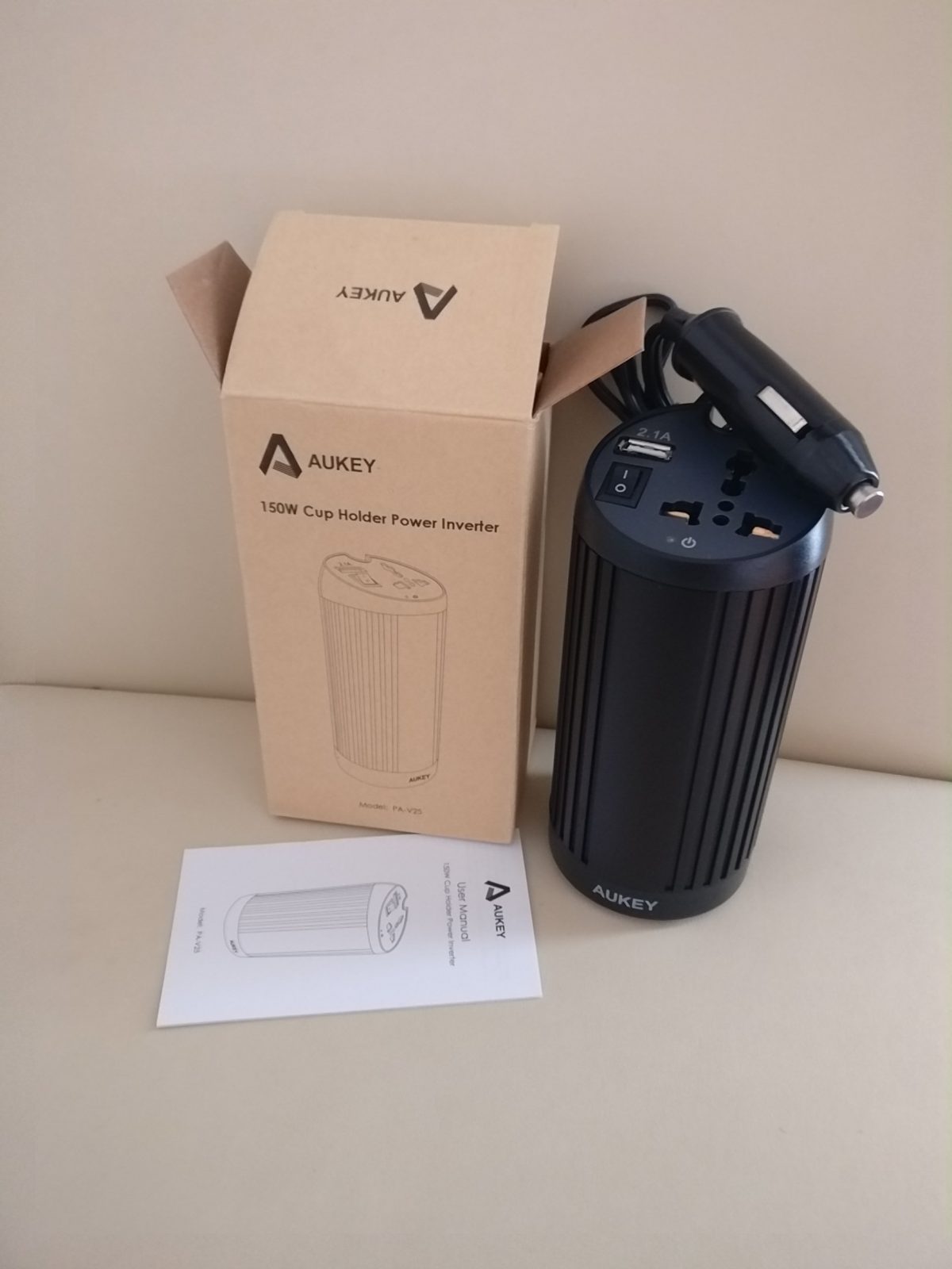 Aukey chargeur voiture