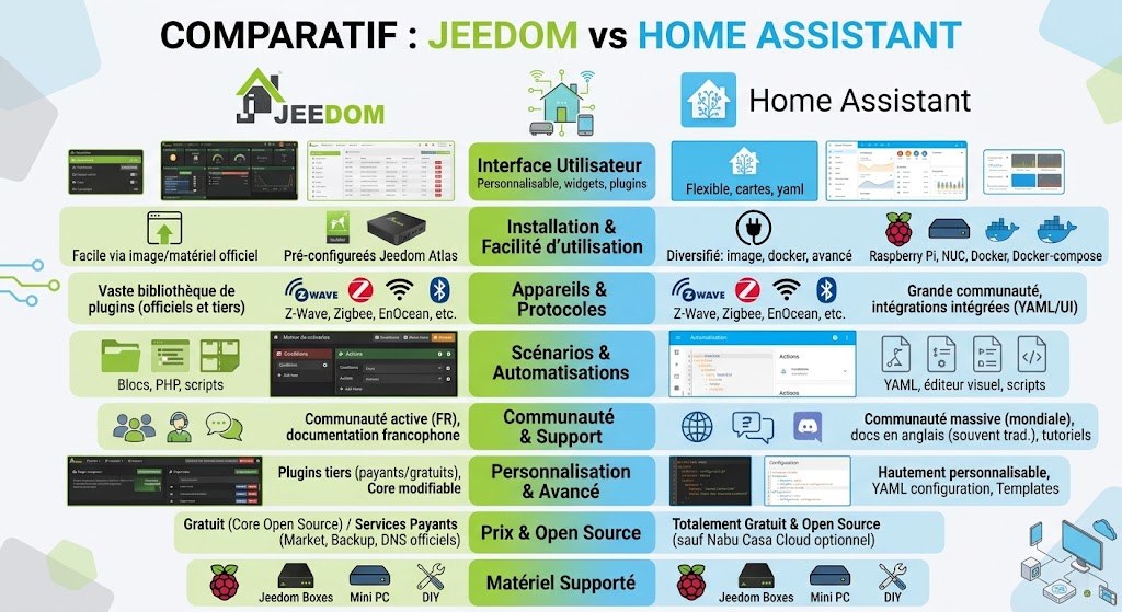 Migrer home assistant depuis Jeedom : le retour d'un developpeur de plugins